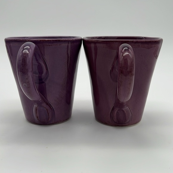 Neiman Marcus Ceramiche Toscane Distressed Mugs - Lavender & Purple (Set of 4) - Picture 11 of 16